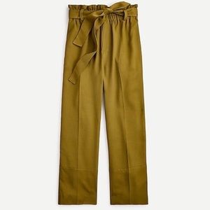 ✨🆕✨J. CREW // Point Sur Paper Bag Pant in Olive